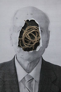  His archive portrait with the rope. I don’t know what he was thinking. I can’t ask him a question, not in this world.
